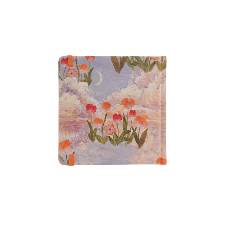 5.7x5.7 Square Sketchbook Blank Notebook - Tulip