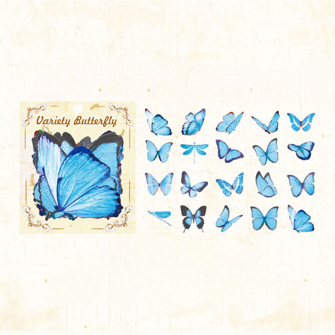 Variety Butterfly Sticker Pack