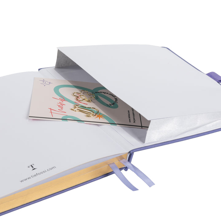 8x8 Square Sakura & Cat Dot Grid Notebook - Deep Purple