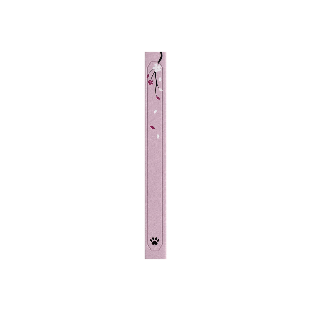 8x8 Square Sakura & Cat Dot Grid Notebook - Pink