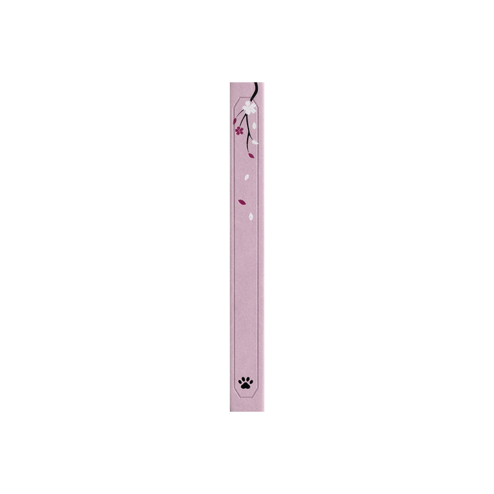 8x8 Square Sakura & Cat Dot Grid Notebook - Pink