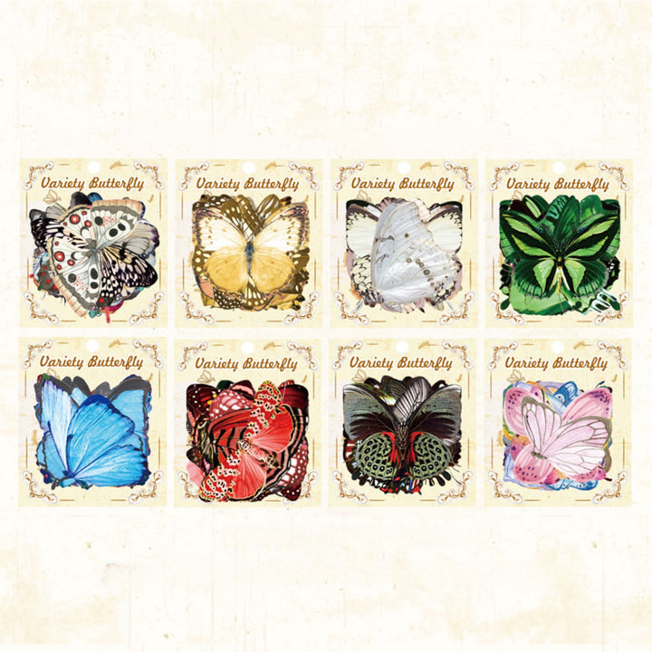 Variety Butterfly Sticker Pack