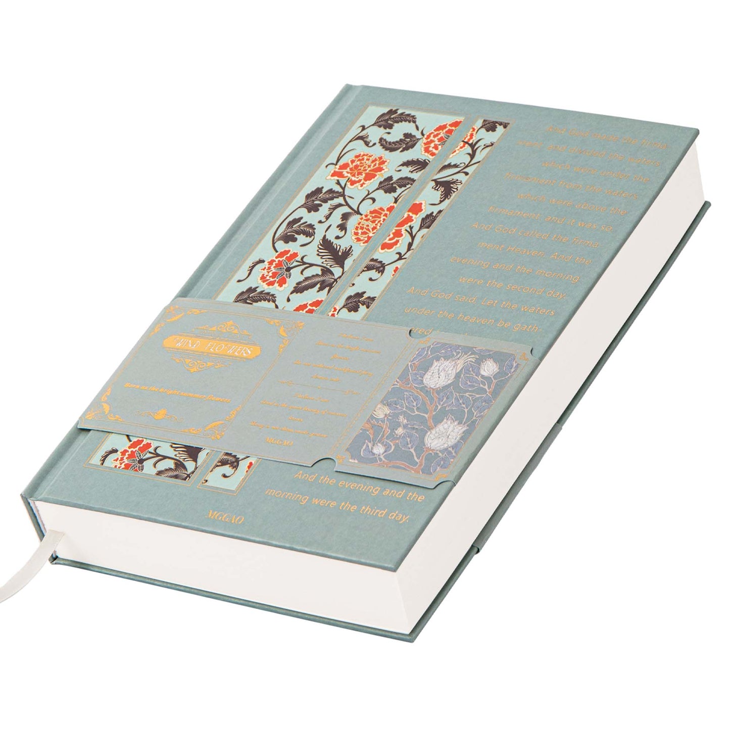 A5 Aesthetics Hardbound Notebook - Lined - Wind Flowers Ⅰ