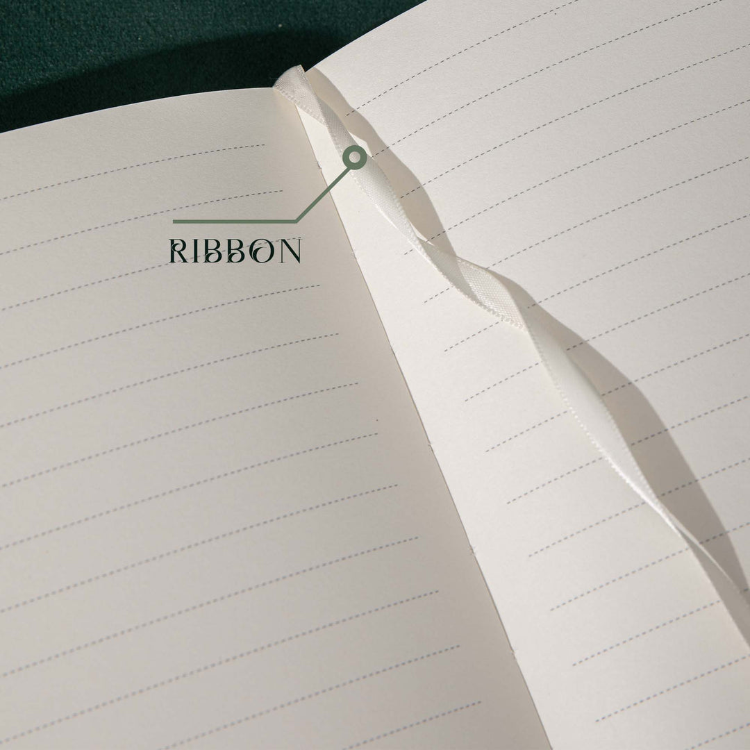 A5 Aesthetics Hardbound Notebook - Lined - Wind Flowers Ⅲ