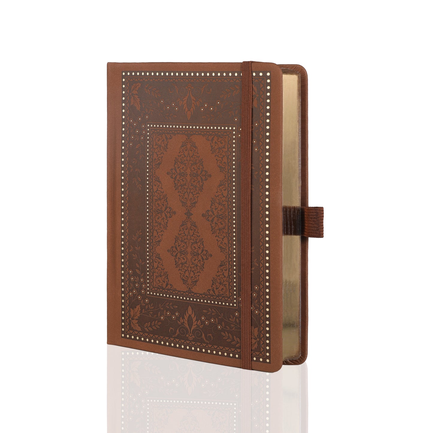 A5 Art Heirloom Dot Grid Notebook - Brown