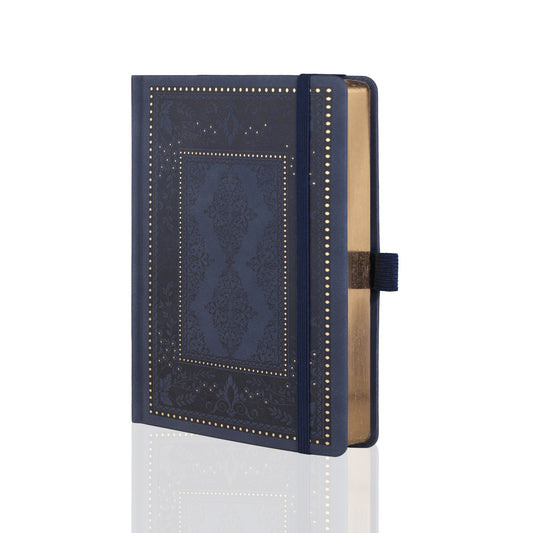 A5 Art Heirloom Dot Grid Notebook - Navy