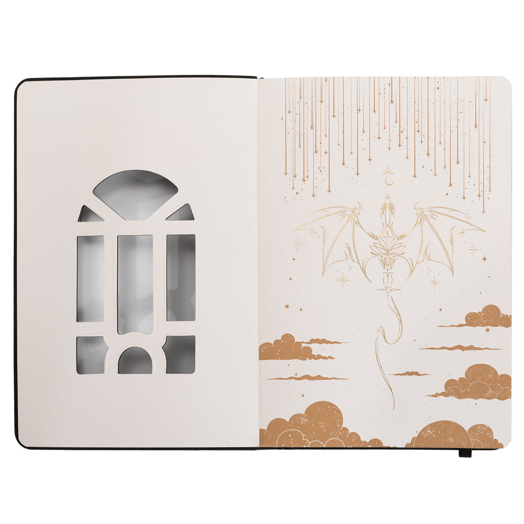A5 Dragon Notebook - Black