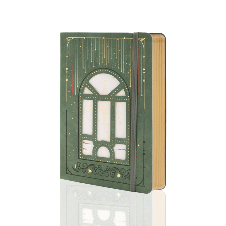 A5 Dragon Notebook - Olive Green