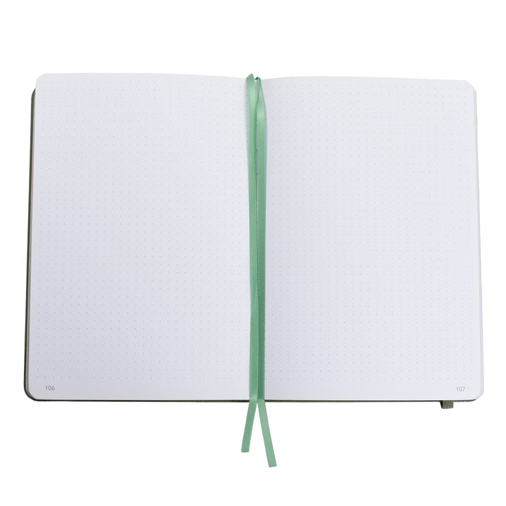 A5 Dragon Notebook - Olive Green