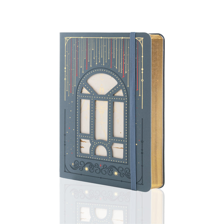 A5 Dragon Notebook - Dusty Blue