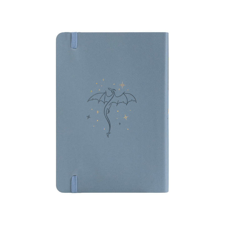 A5 Dragon Notebook - Dusty Blue