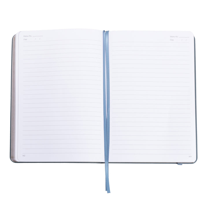 A5 Dragon Notebook - Dusty Blue