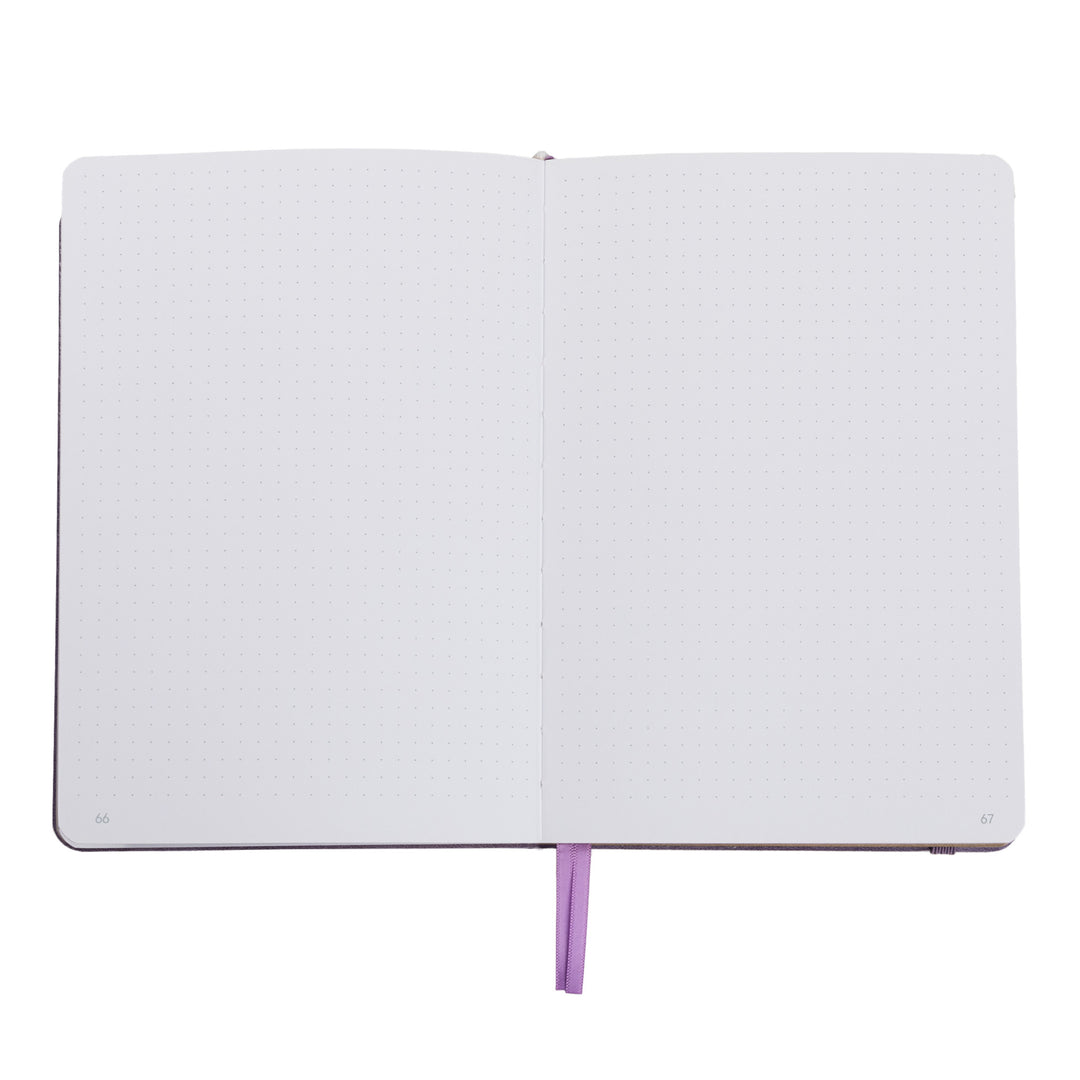 A5 Dragon Notebook - Lavender Purple