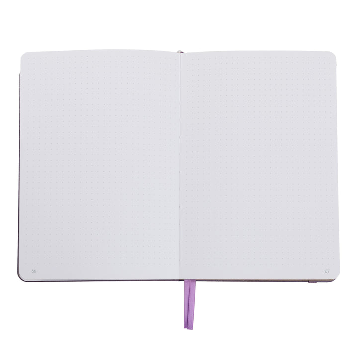 A5 Dragon Notebook - Lavender Purple