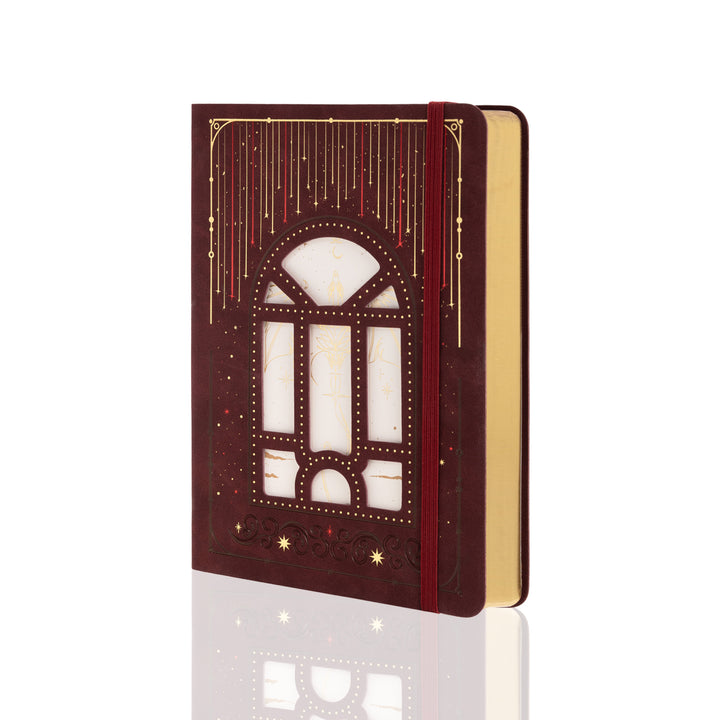 A5 Dragon Notebook - Wine Red