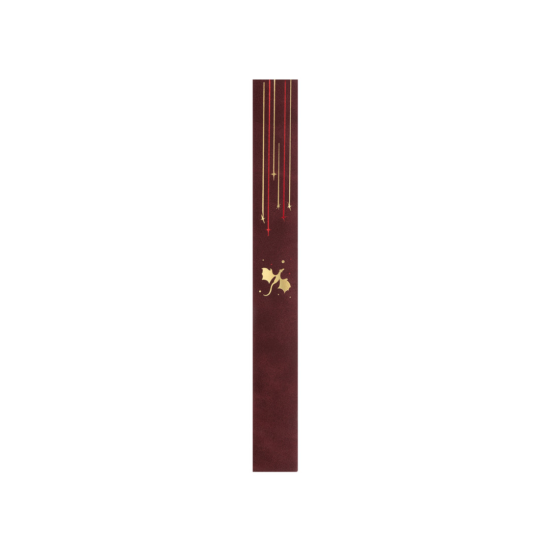 A5 Dragon Notebook - Wine Red