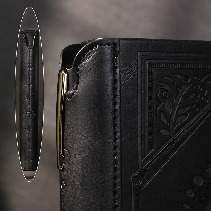 A5 Evil Eye Lined Notebook - Black