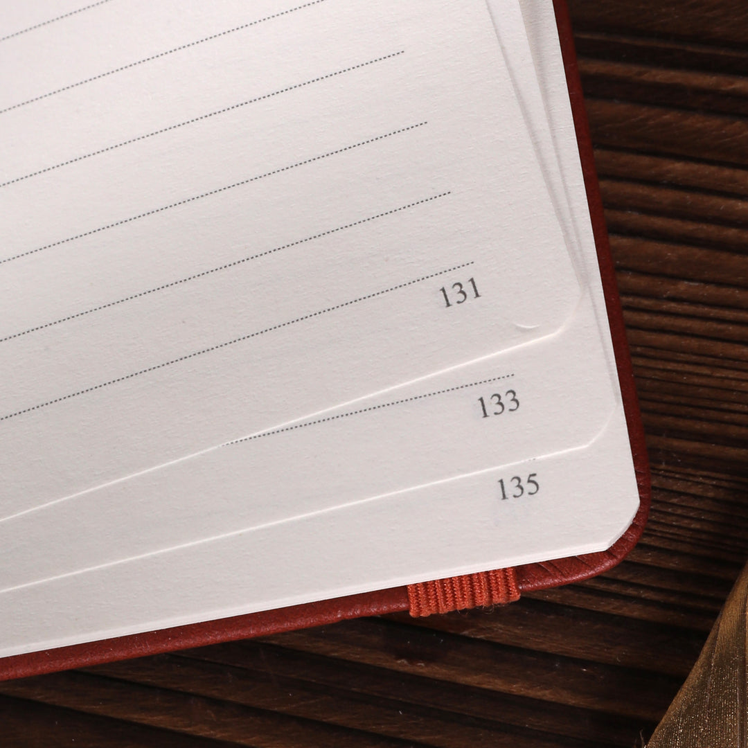 A5 Evil Eye Lined Notebook - Brown