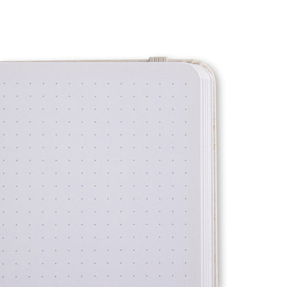 FLoral Dot Grid Notebook - A5