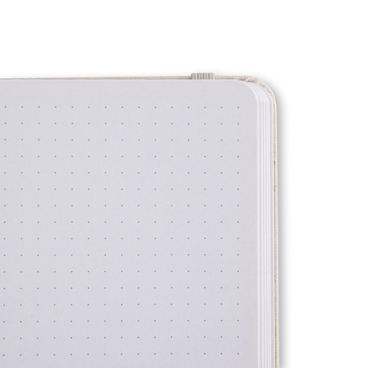 FLoral Dot Grid Notebook - A5