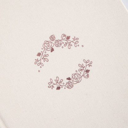 FLoral Dot Grid Notebook - A5