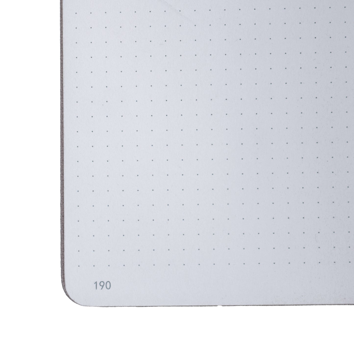 A5 Foliage Dot Grid Notebook - Gray