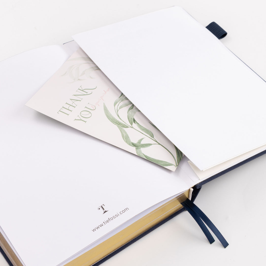 A5 Gothic Candle Notebook - Blue