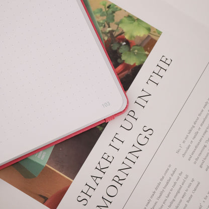 A5 Hummingbird Dot Grid Notebook