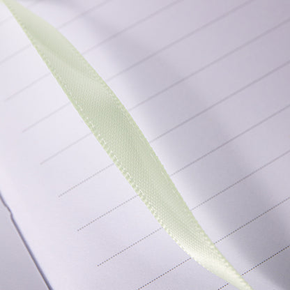 A5 Lace Lined Notebook - Mint