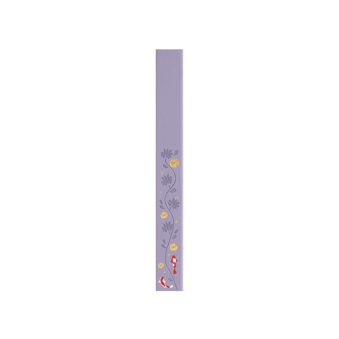 A5 Lotus &amp; Koi Notebook - Light Purple