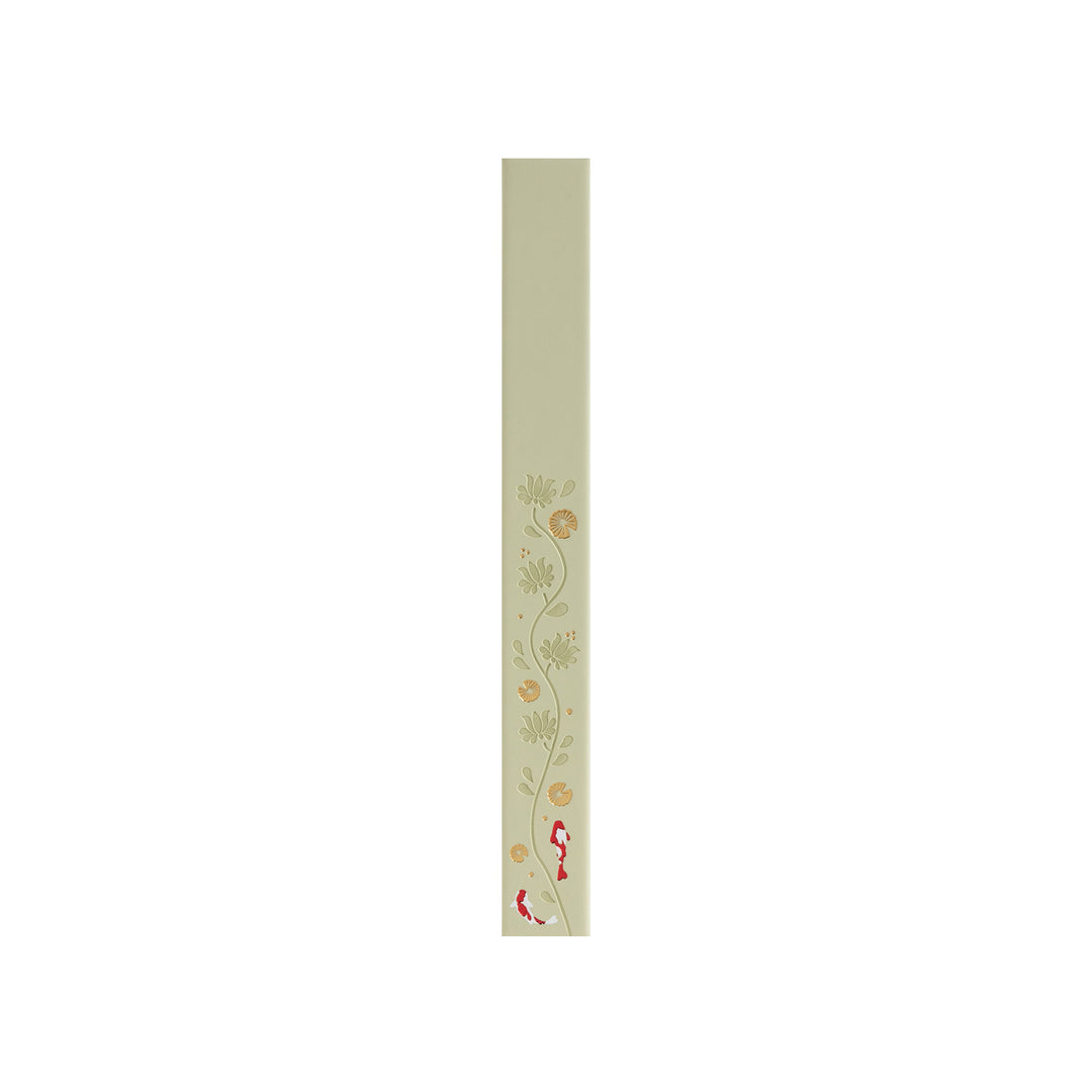 A5 Lotus &amp; Koi Notebook - Light Yellow