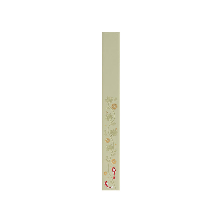 A5 Lotus &amp; Koi Notebook - Light Yellow