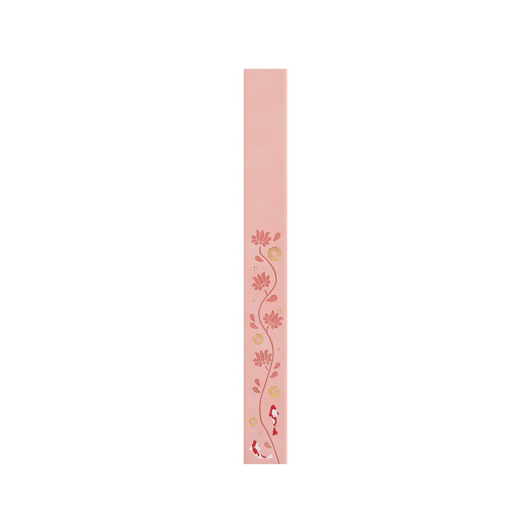 A5 Lotus &amp; Koi Notebook - Pink