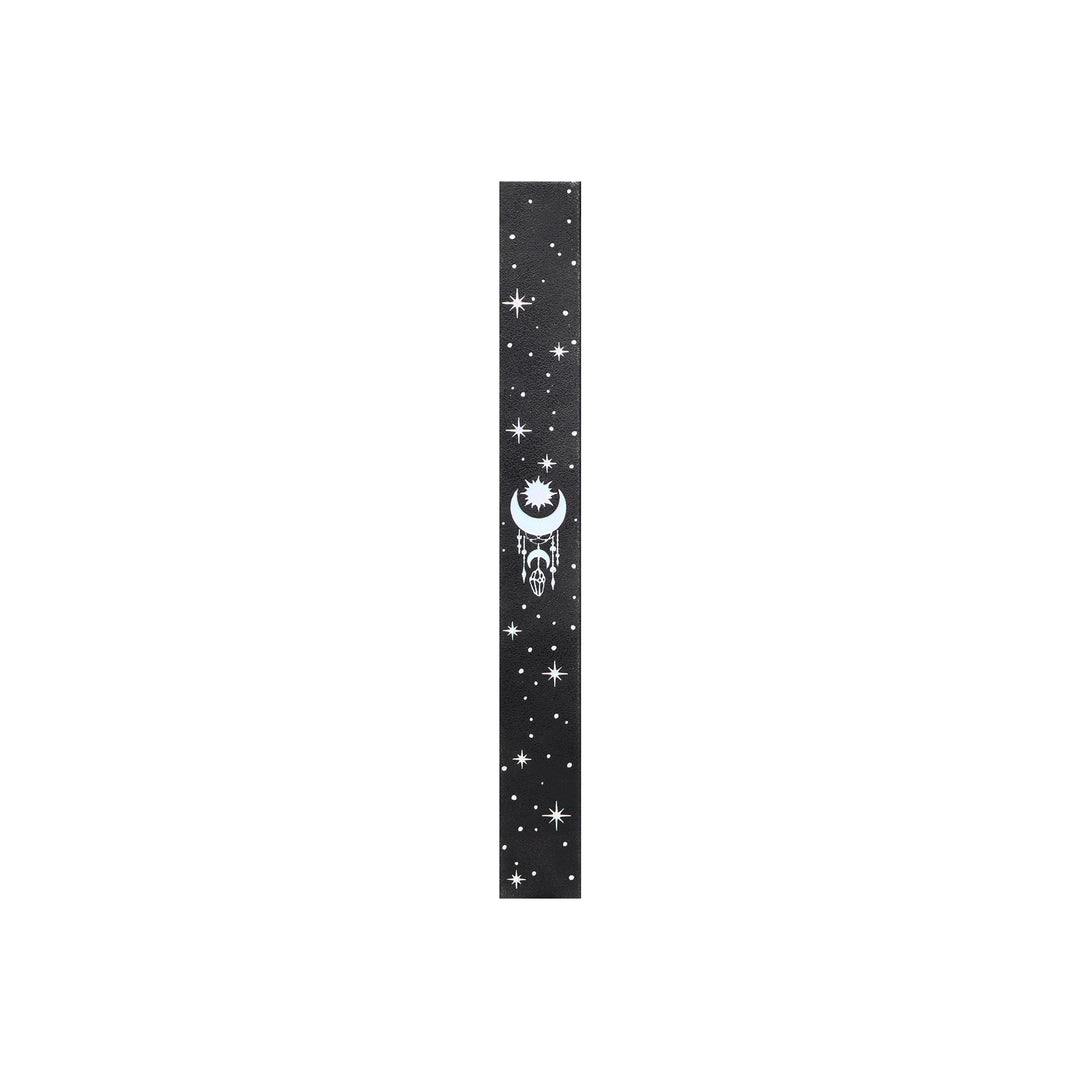 A5 Moon Butterfly Dot Grid Notebook - Black