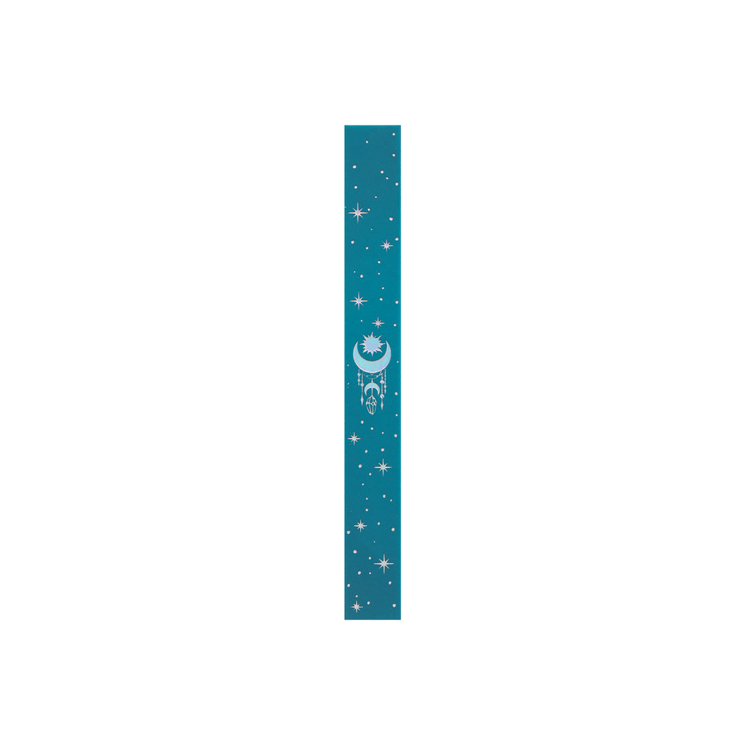 A5 Moon Butterfly Dot Grid Notebook - Blue