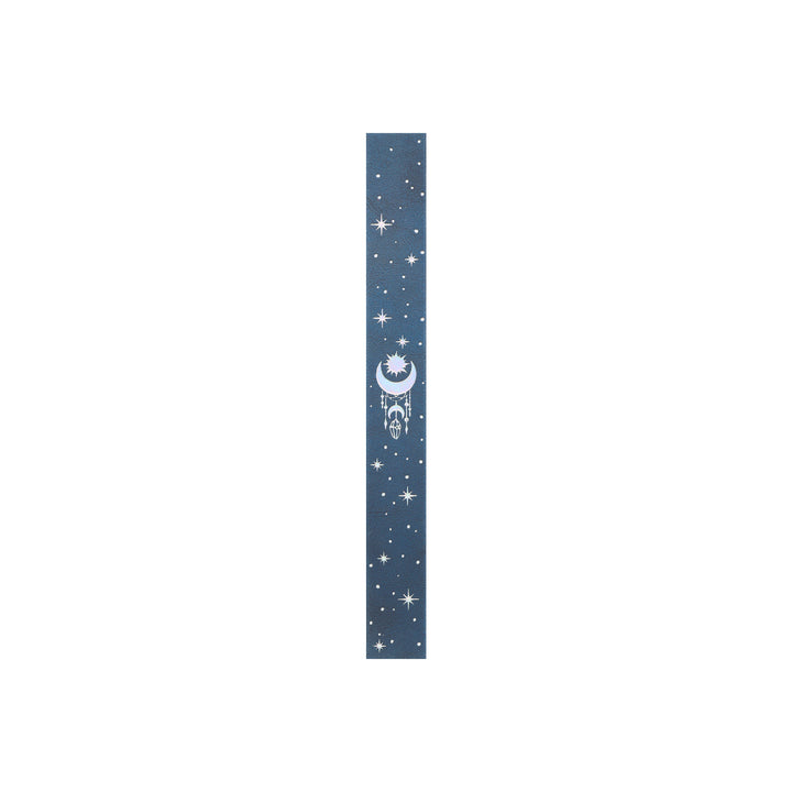 A5 Moon Butterfly Lined Notebook - Navy