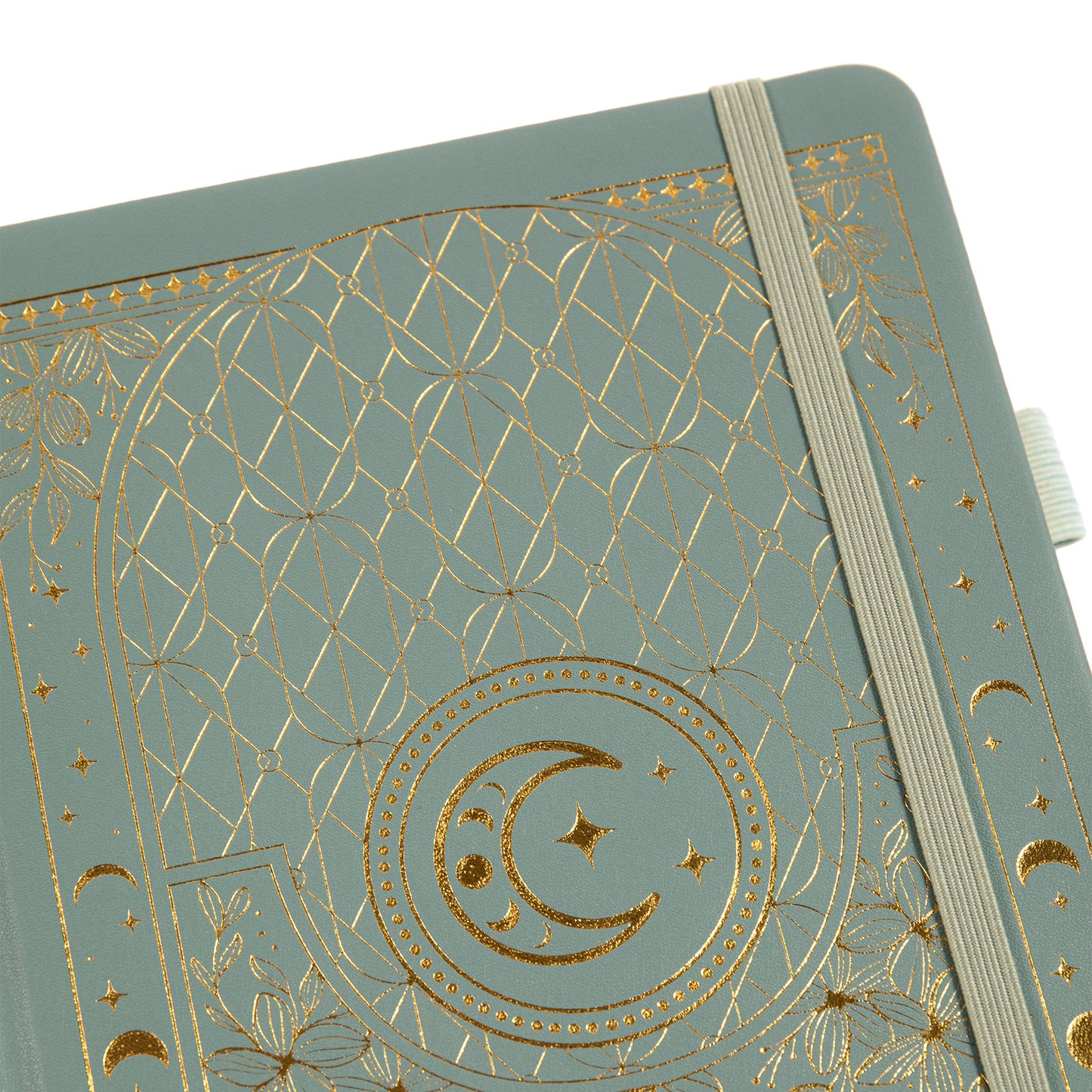 A5 Moon's Power Dot Grid Notebook - Teal