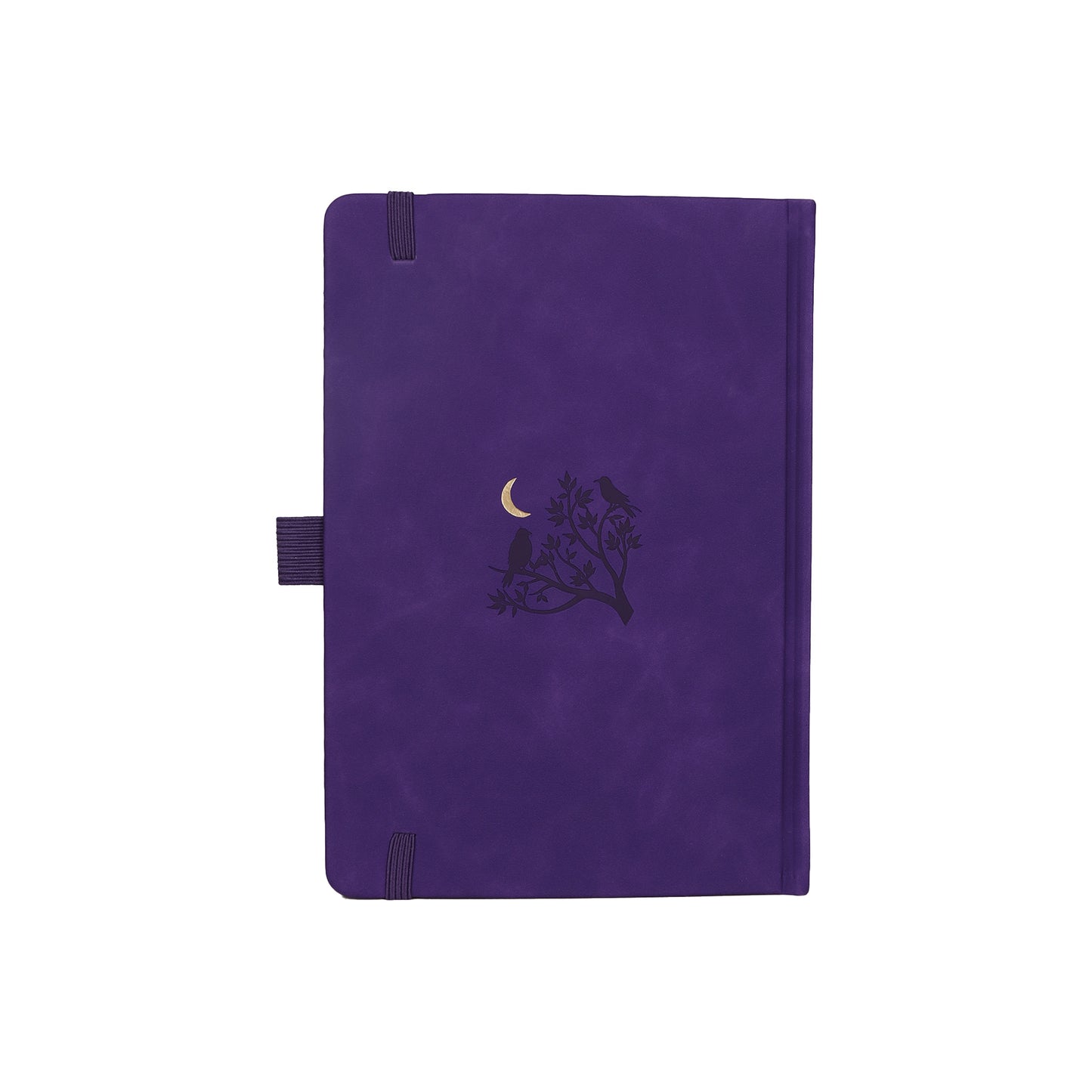 A5 Moonlight Melody Dot Grid Notebook - Purple