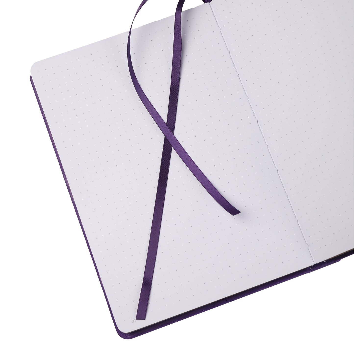 A5 Moonlight Melody Dot Grid Notebook - Purple