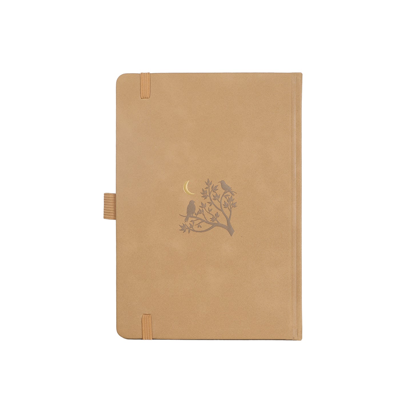 A5 Moonlight Melody Dot Grid Notebook - Sand