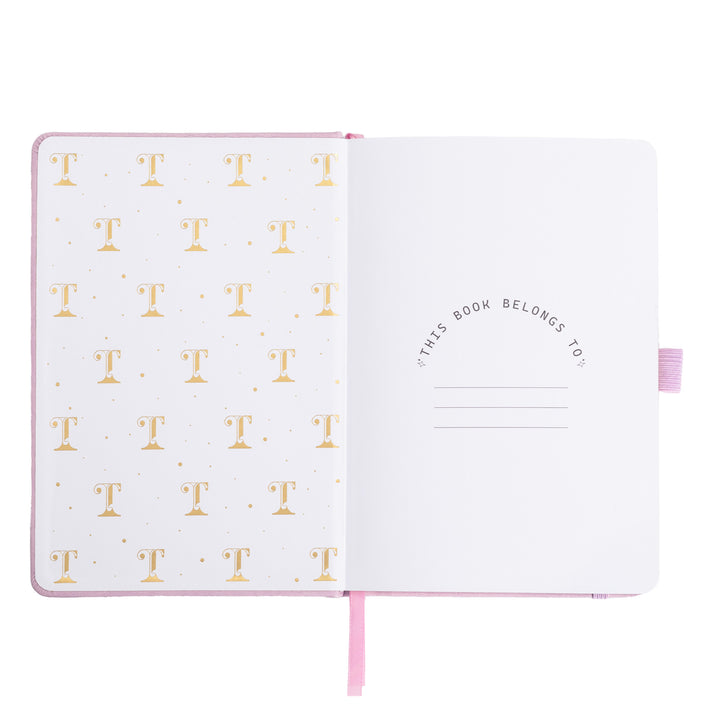 A5 Sakura & Cat Notebook - Pink