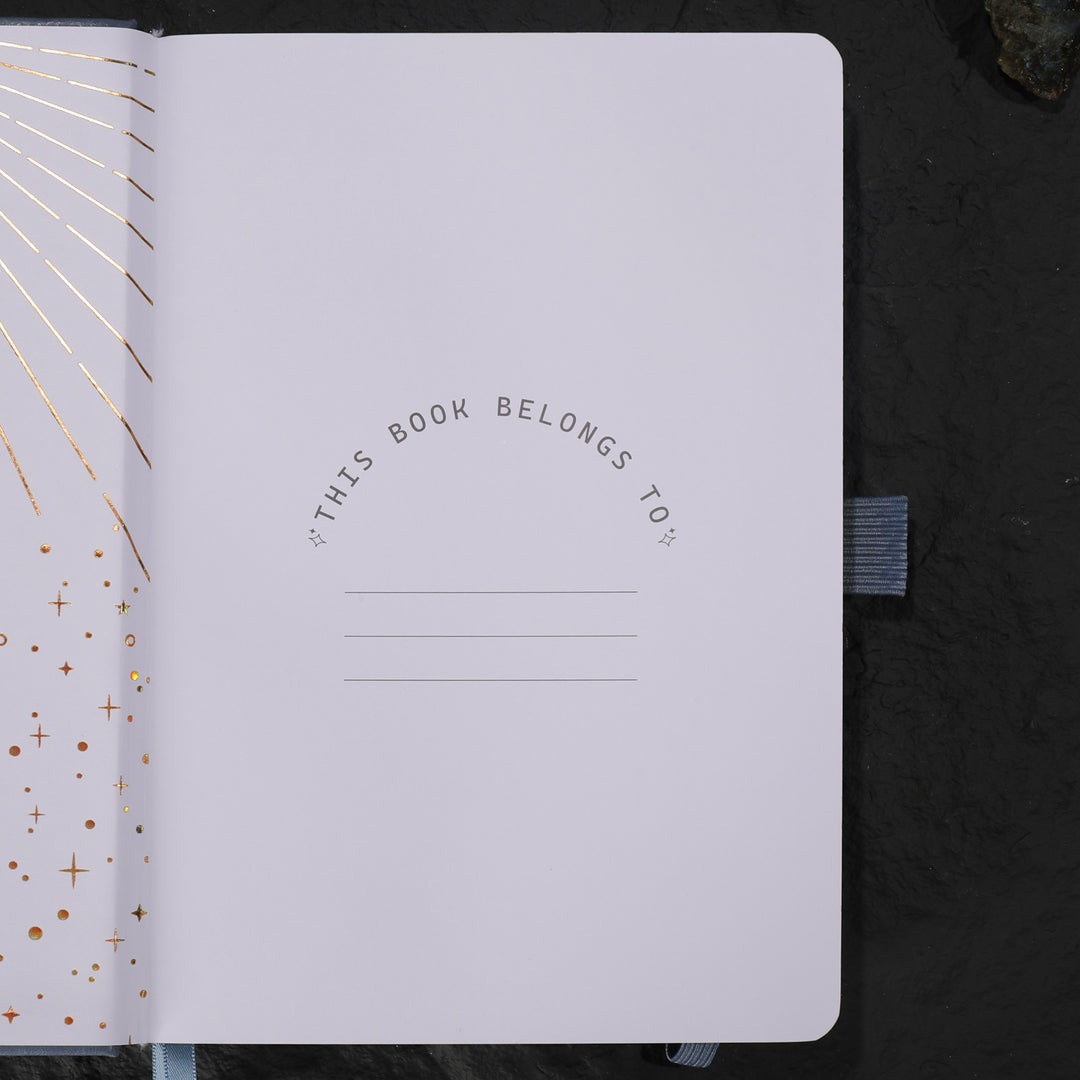 A5 Solunara Lined Notebook - Blue