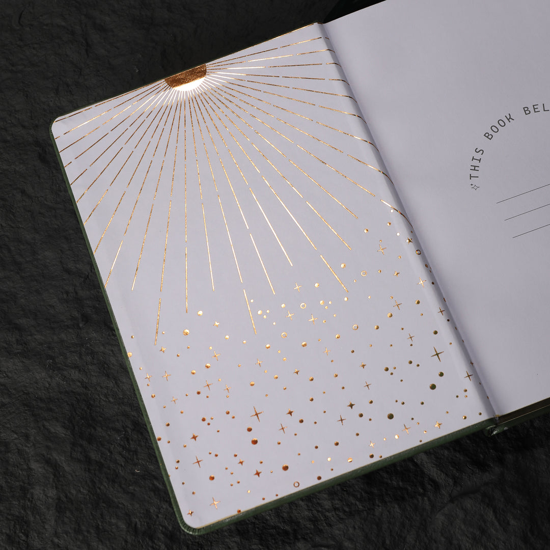 A5 Solunara Dot Grid Notebook - Green