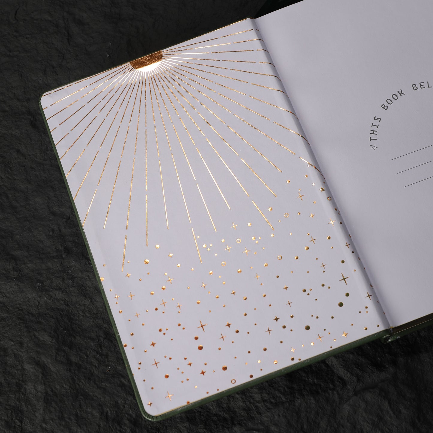 A5 Solunara Dot Grid Notebook - Green