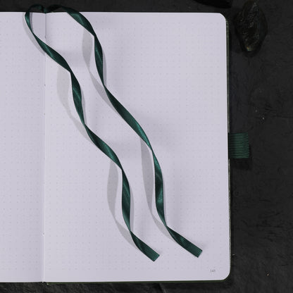 A5 Solunara Dot Grid Notebook - Green