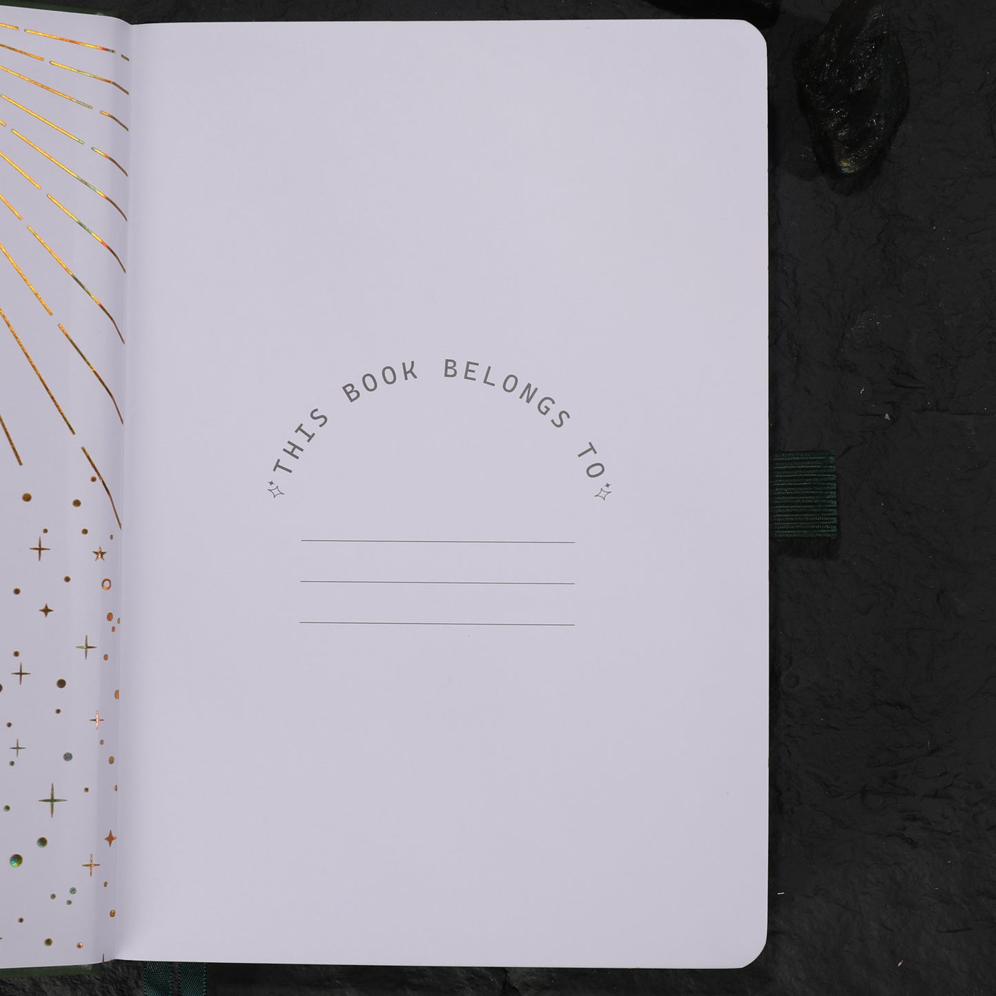 A5 Solunara Dot Grid Notebook - Green