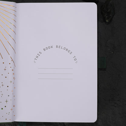 A5 Solunara Dot Grid Notebook - Green