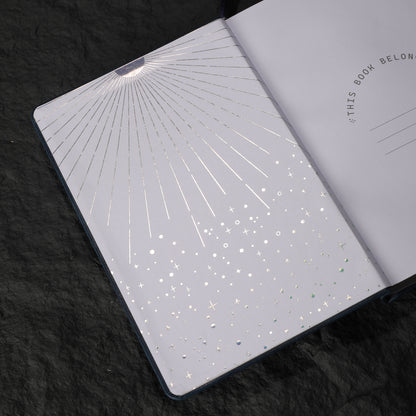 A5 Solunara Dot Grid Notebook - Navy