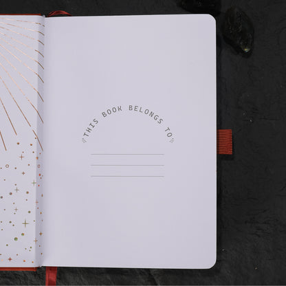 A5 Solunara Dot Grid Notebook - Orange