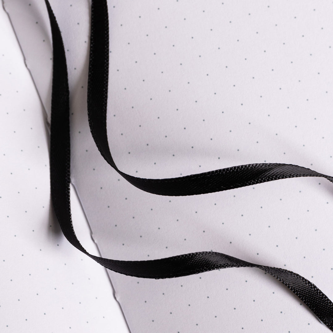 A5 Starry Sky Dot Grid Notebook - Black